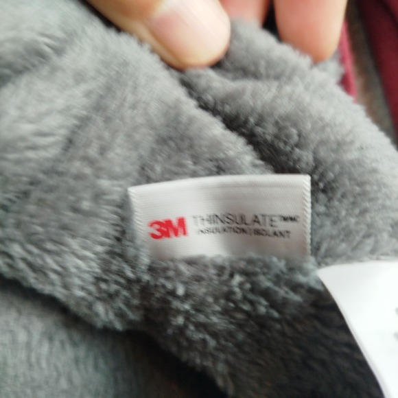 LL Bean Katahdin Performance Red Jacket Mens XL Flannel Hi Pile Fleece Lined - Picture 9 of 14